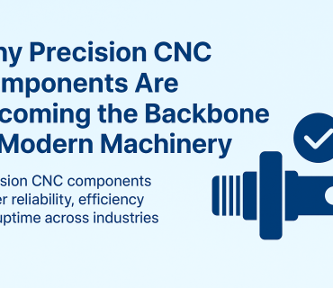 Why Precision CNC Components Are Becoming the Backbone of Modern Machinery