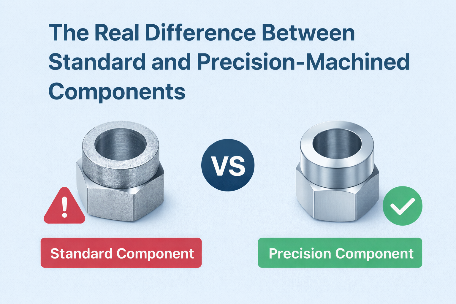 The Real Difference Between Standard and Precision-Machined Components