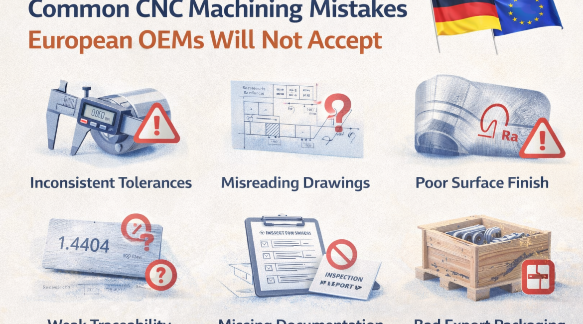 Common CNC mistakes European OEMs avoid