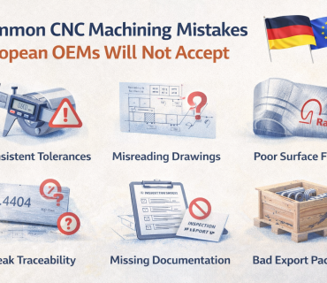 Common CNC mistakes European OEMs avoid