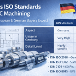 DIN vs ISO standards for CNC machining