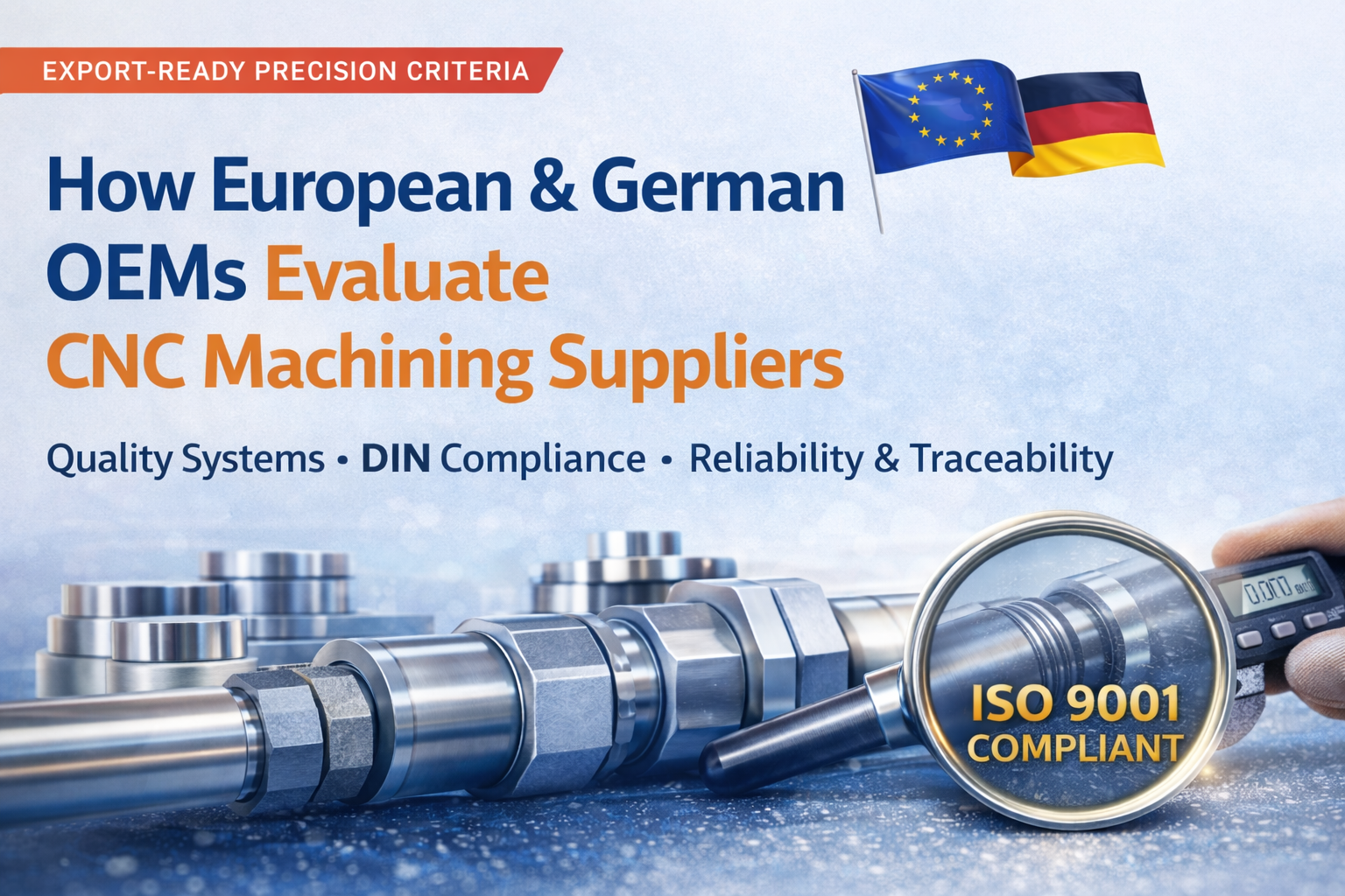 How German OEMs Evaluate CNC Machining Suppliers Europe Export Guide