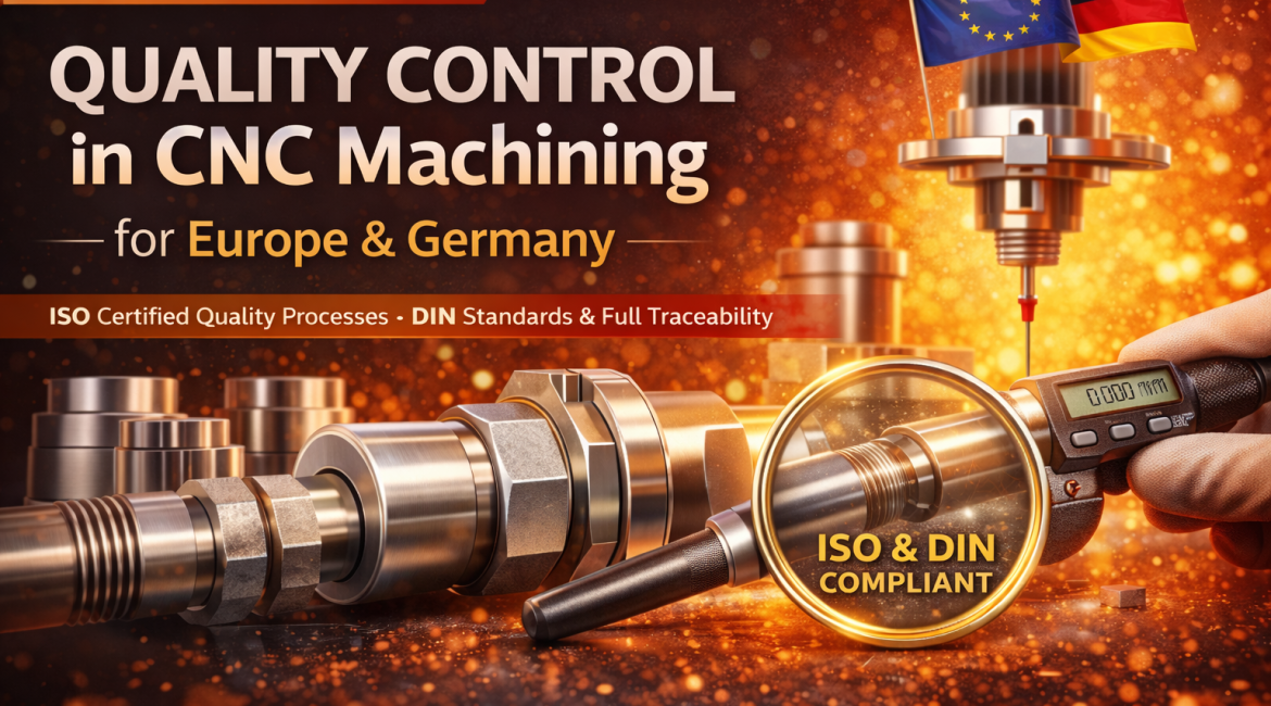 Quality Control in CNC Machining for Europe & Germany