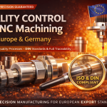 Quality Control in CNC Machining for Europe & Germany