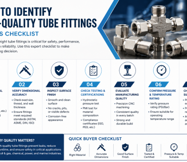 How to Identify High-Quality Tube Fittings