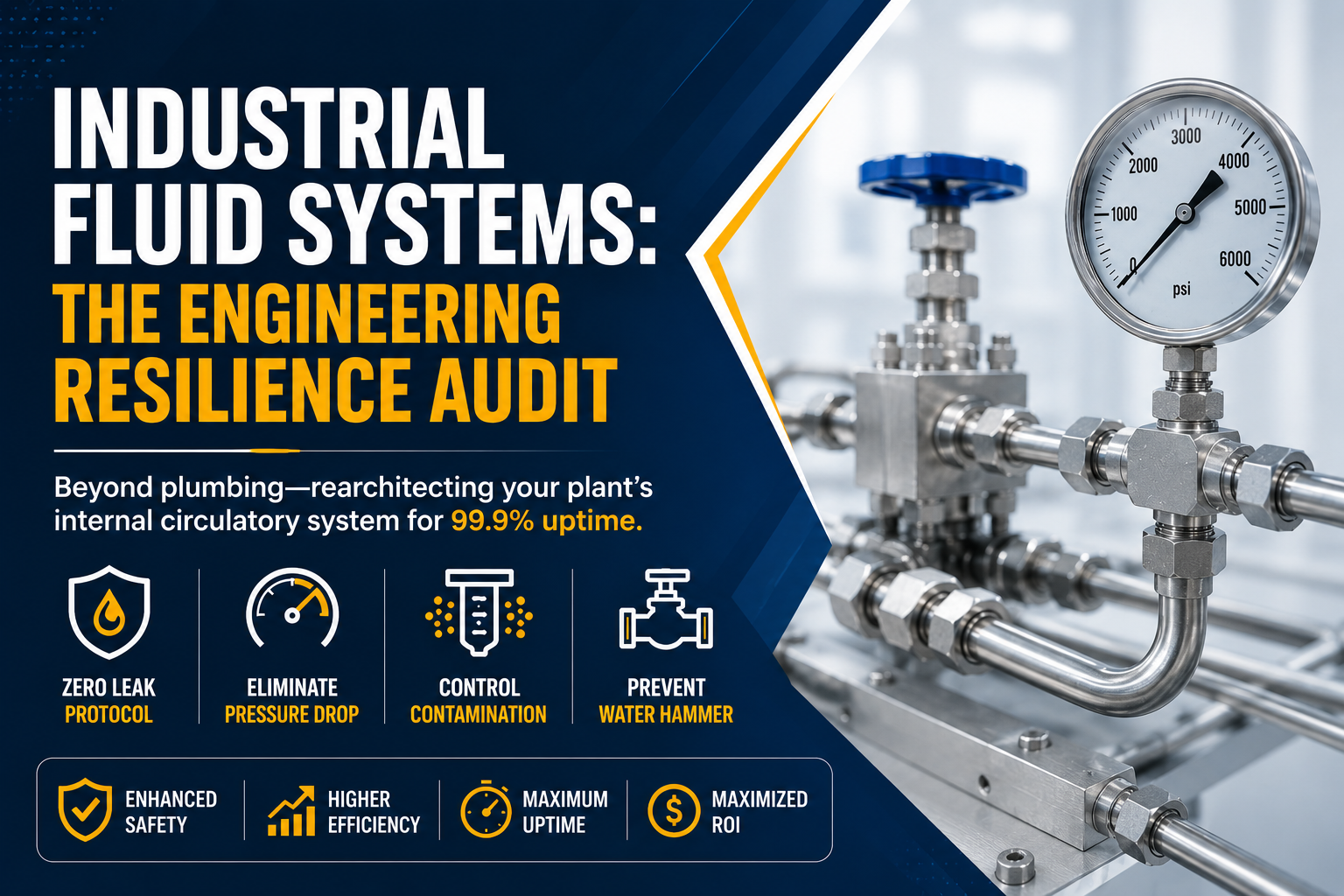 ndustrial Fluid Systems Audit Prevent Leaks, Pressure Loss & Downtime